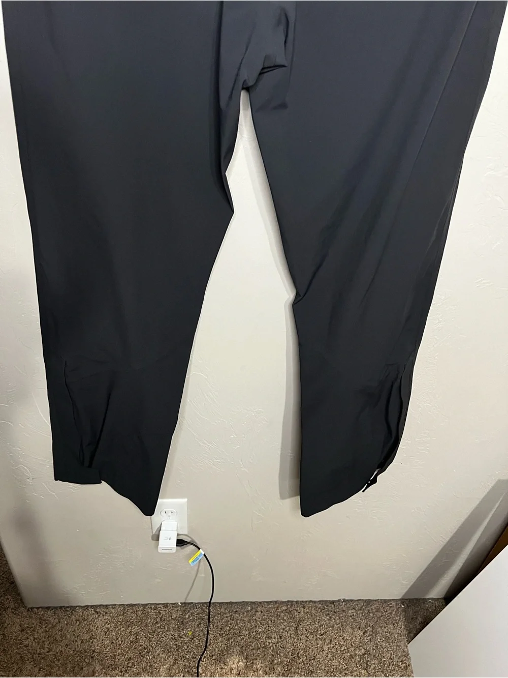 REI Co-op E1 Elements Black Soft Shell Hiking Outdoor Technical Trail Pants